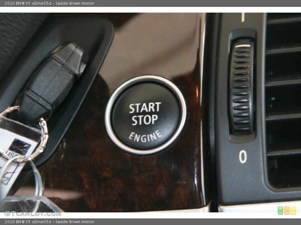 Saddle Brown Interior Controls for the 2010 BMW X5 xDrive35d #50942751