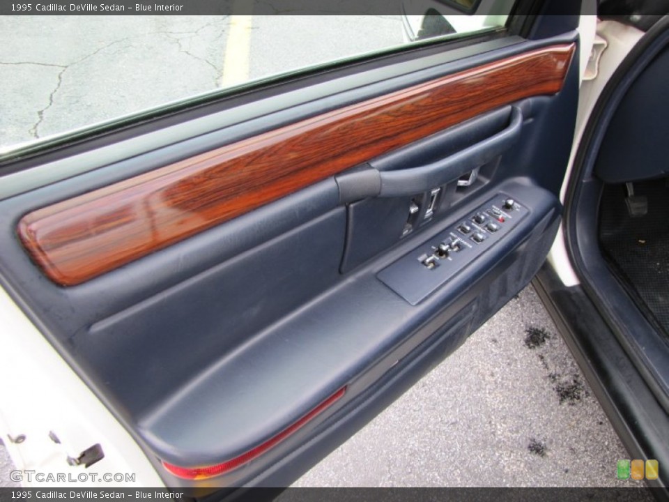 Blue Interior Door Panel for the 1995 Cadillac DeVille Sedan #50942757