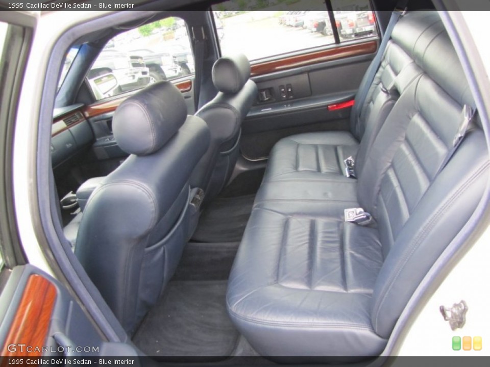 Blue Interior Photo for the 1995 Cadillac DeVille Sedan #50942769