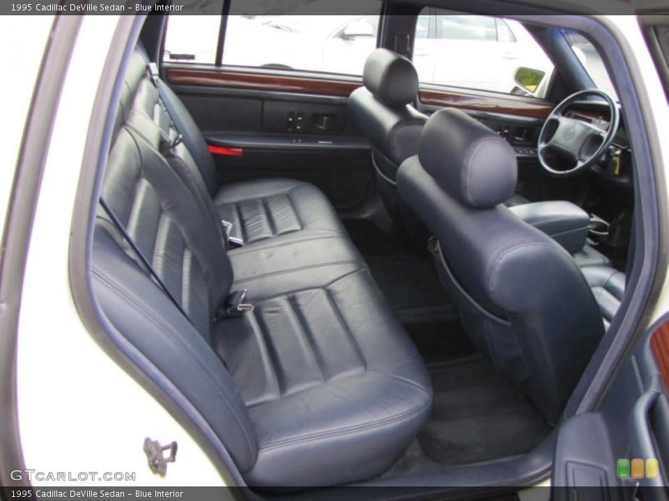 Blue Interior Photo for the 1995 Cadillac DeVille Sedan #50942784
