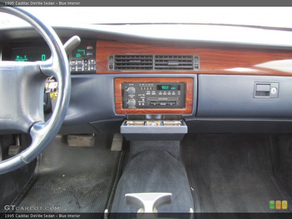 Blue Interior Dashboard for the 1995 Cadillac DeVille Sedan #50942820