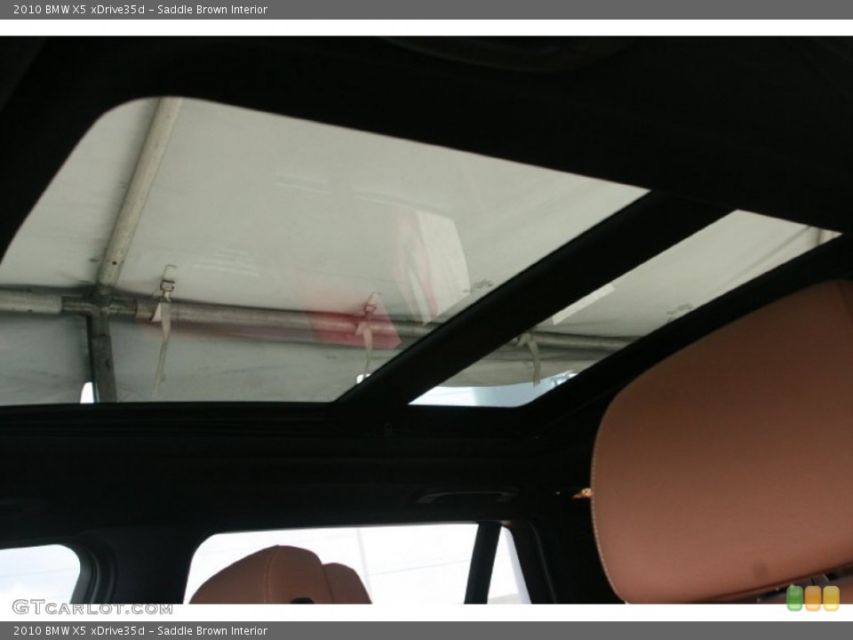 Saddle Brown Interior Sunroof for the 2010 BMW X5 xDrive35d #50942856