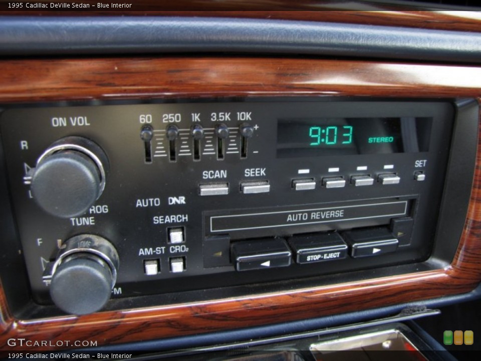Blue Interior Controls for the 1995 Cadillac DeVille Sedan #50942874