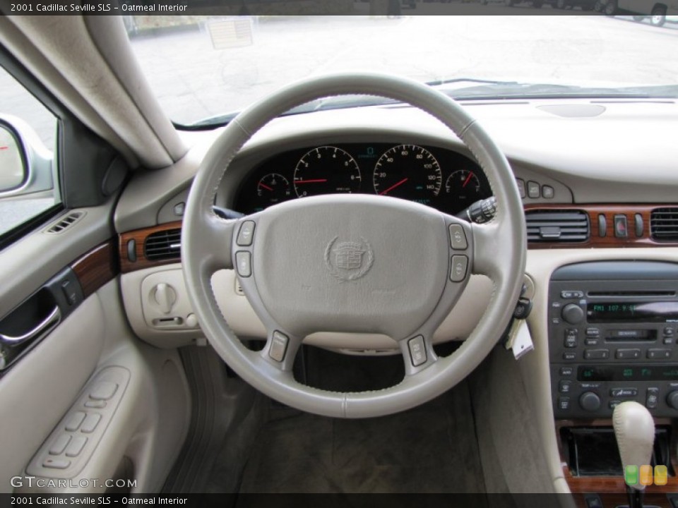 Oatmeal Interior Steering Wheel for the 2001 Cadillac Seville SLS #50943111