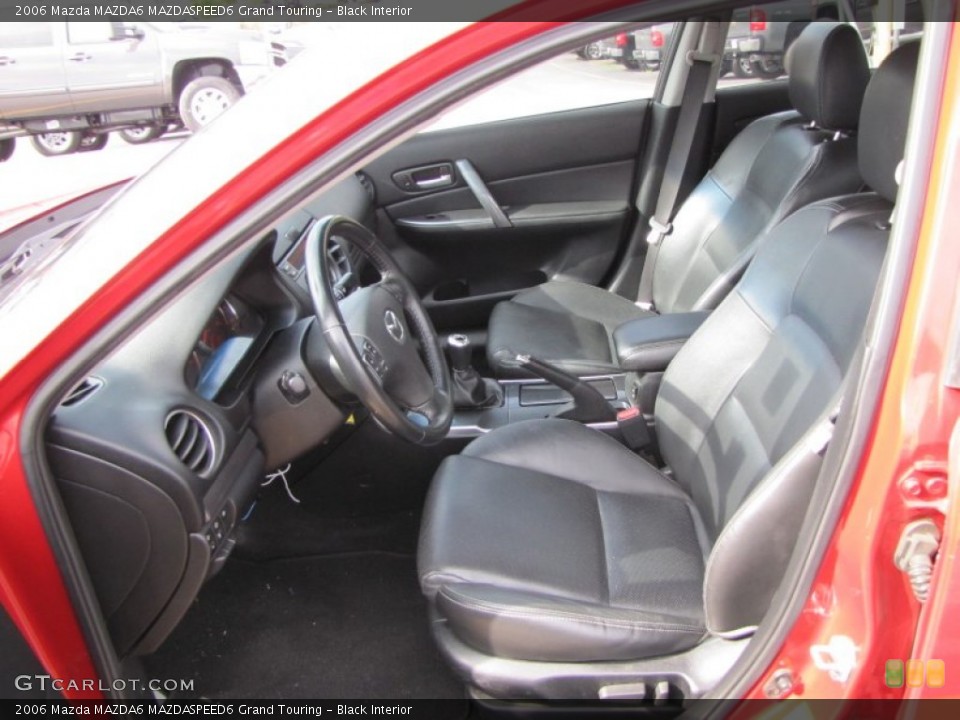 Black Interior Photo for the 2006 Mazda MAZDA6 MAZDASPEED6 Grand Touring #50943321