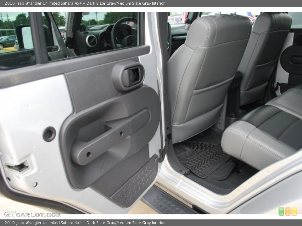 Dark Slate Gray/Medium Slate Gray Interior Photo for the 2010 Jeep Wrangler Unlimited Sahara 4x4 #50943369