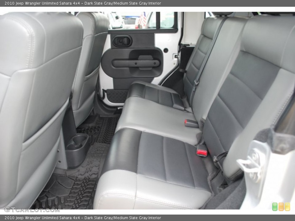 Dark Slate Gray/Medium Slate Gray Interior Photo for the 2010 Jeep Wrangler Unlimited Sahara 4x4 #50943384