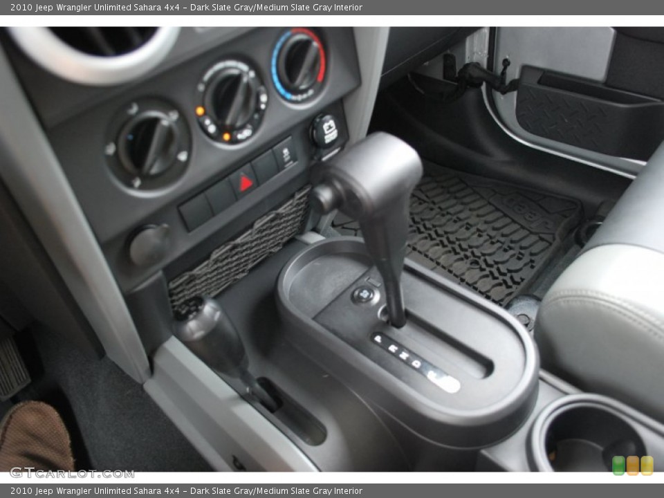 Dark Slate Gray/Medium Slate Gray Interior Transmission for the 2010 Jeep Wrangler Unlimited Sahara 4x4 #50943561