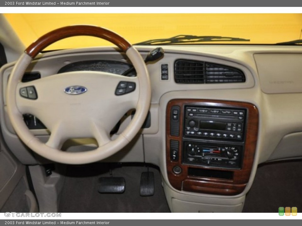 Medium Parchment Interior Dashboard for the 2003 Ford Windstar Limited #50948079