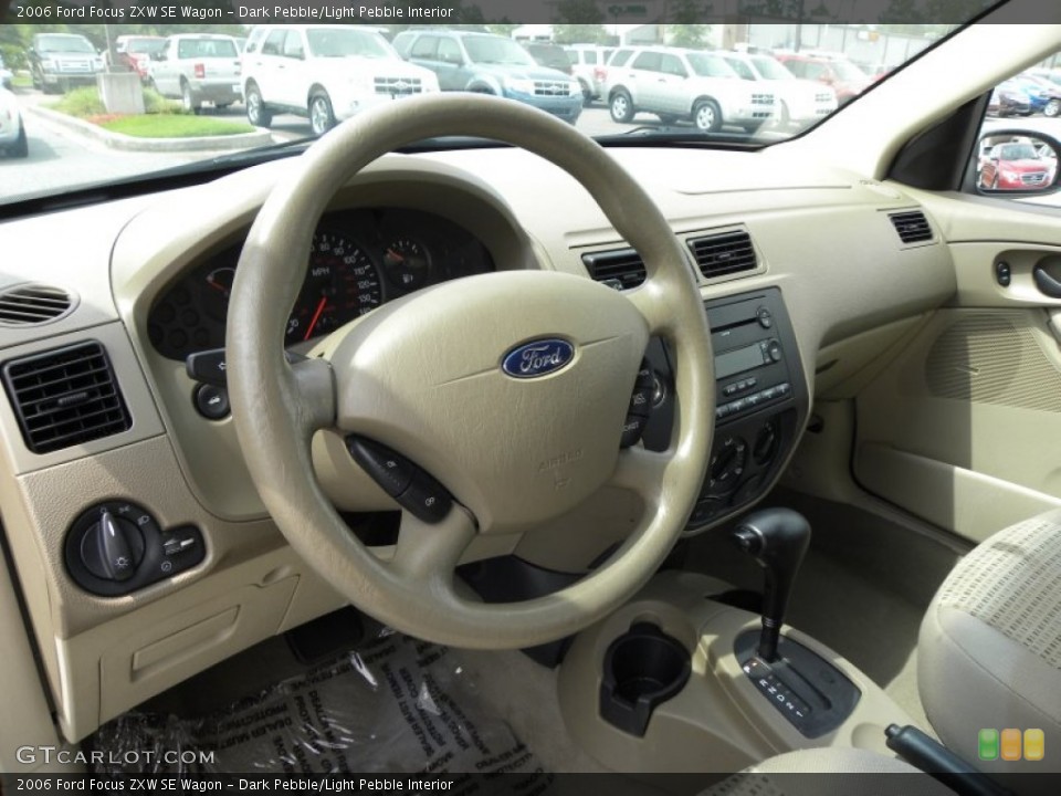 Dark Pebble/Light Pebble Interior Dashboard for the 2006 Ford Focus ZXW SE Wagon #50949651