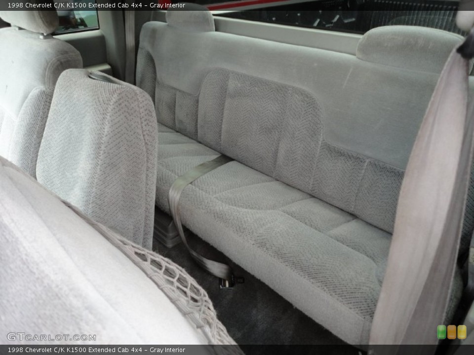 Gray Interior Photo for the 1998 Chevrolet C/K K1500 Extended Cab 4x4 #50953320