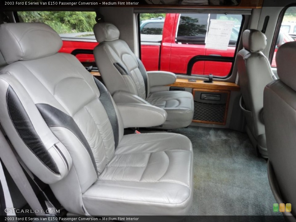 Medium Flint Interior Photo for the 2003 Ford E Series Van E150 Passenger Conversion #50954679