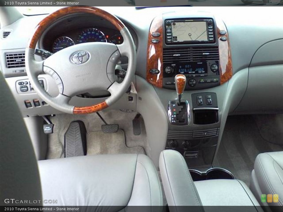 Stone Interior Dashboard for the 2010 Toyota Sienna Limited #50954730