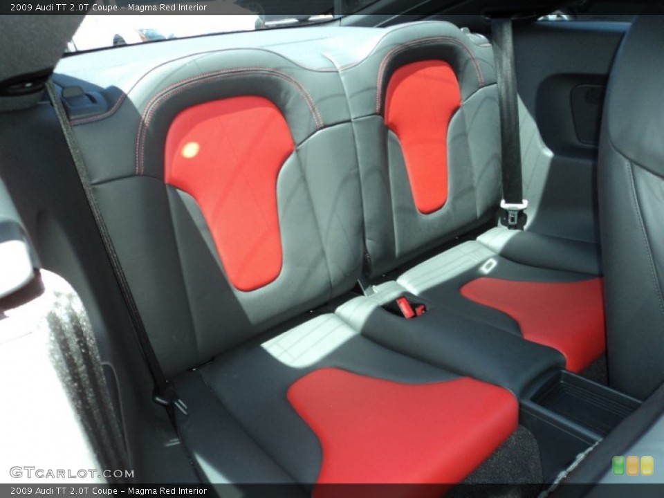 Magma Red Interior Photo for the 2009 Audi TT 2.0T Coupe #50956602