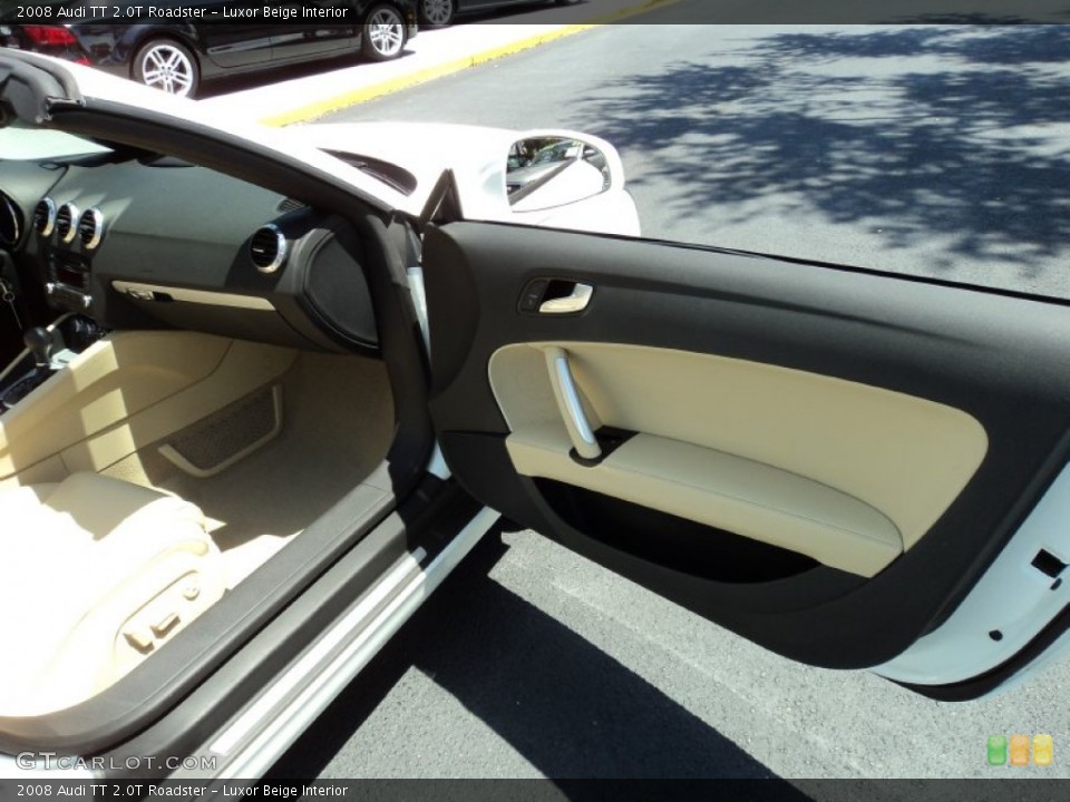Luxor Beige Interior Door Panel for the 2008 Audi TT 2.0T Roadster #50957295