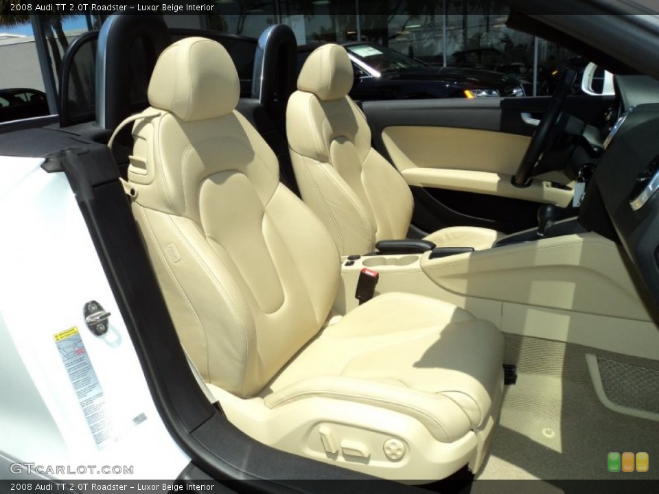 Luxor Beige Interior Photo for the 2008 Audi TT 2.0T Roadster #50957307