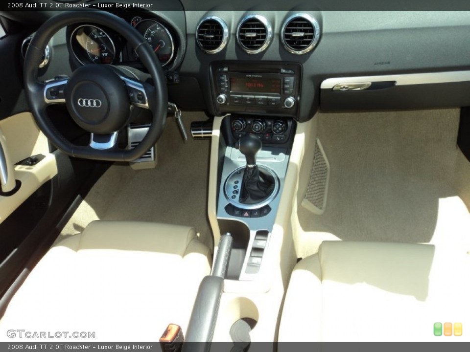 Luxor Beige Interior Photo for the 2008 Audi TT 2.0T Roadster #50957331