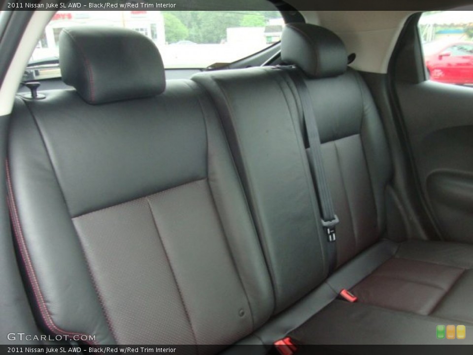 Black/Red w/Red Trim Interior Photo for the 2011 Nissan Juke SL AWD #50958291