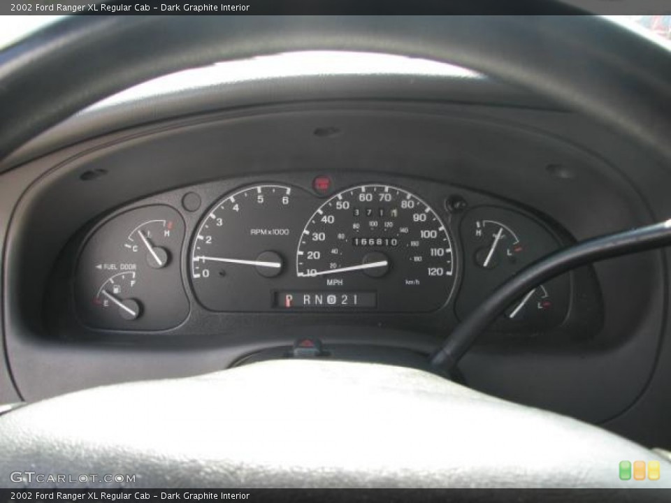 Dark Graphite Interior Gauges for the 2002 Ford Ranger XL Regular Cab #50959593