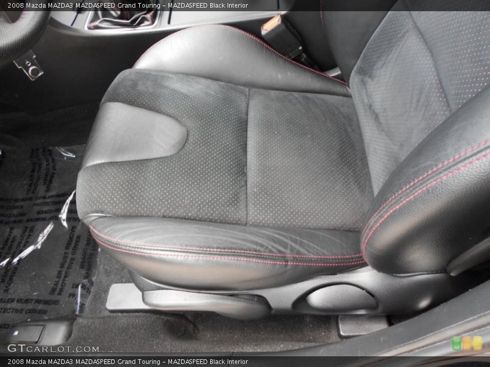 MAZDASPEED Black Interior Photo for the 2008 Mazda MAZDA3 MAZDASPEED Grand Touring #50960907