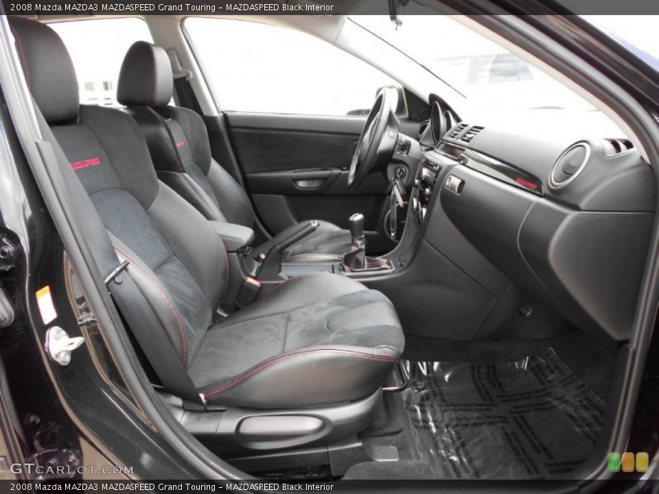 MAZDASPEED Black Interior Photo for the 2008 Mazda MAZDA3 MAZDASPEED Grand Touring #50960913
