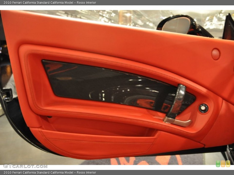 Rosso Interior Door Panel for the 2010 Ferrari California  #50961288