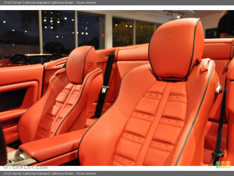Rosso Interior Photo for the 2010 Ferrari California  #50961309