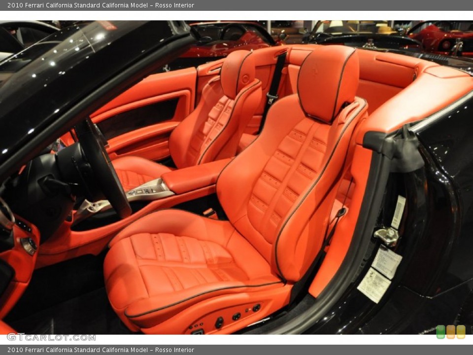 Rosso Interior Photo for the 2010 Ferrari California  #50961321