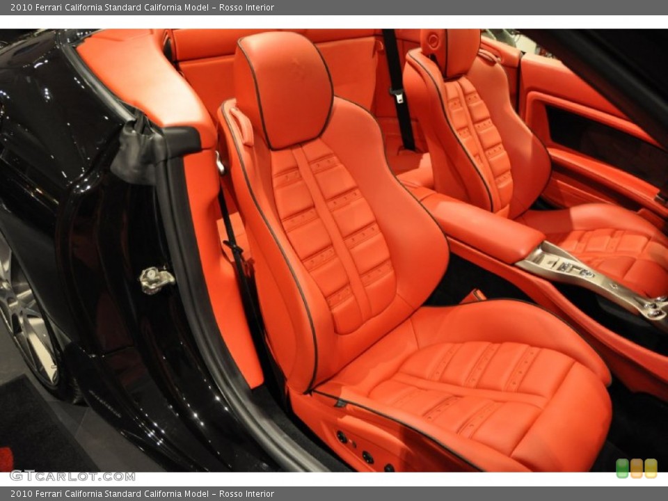 Rosso Interior Photo for the 2010 Ferrari California  #50961354