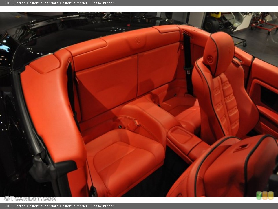 Rosso Interior Photo for the 2010 Ferrari California  #50961402