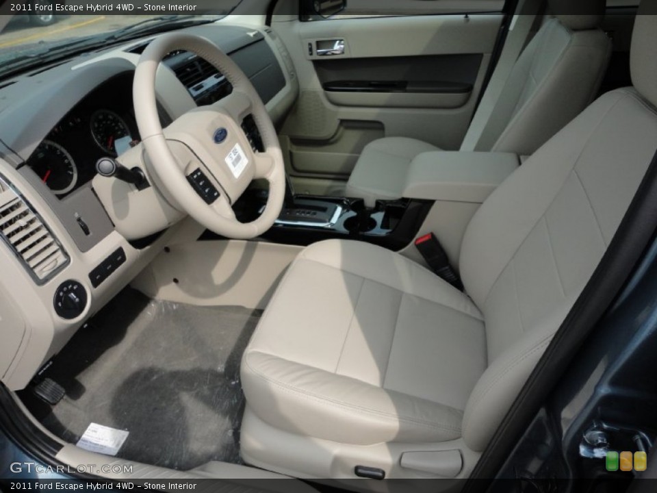 Stone Interior Photo for the 2011 Ford Escape Hybrid 4WD #50964075