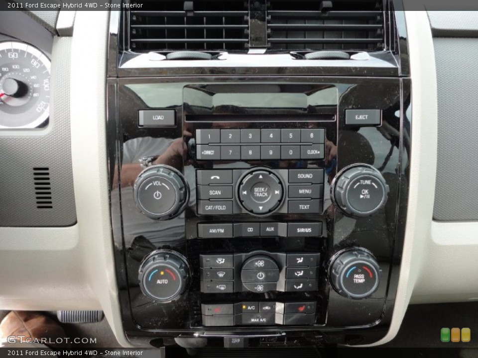 Stone Interior Controls for the 2011 Ford Escape Hybrid 4WD #50964123