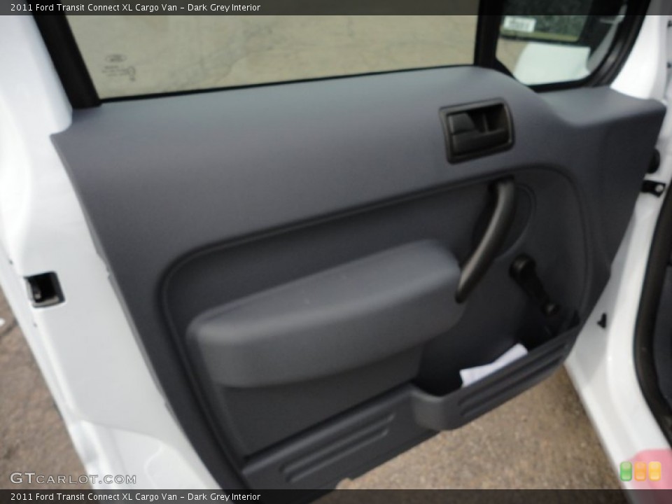Dark Grey Interior Door Panel for the 2011 Ford Transit Connect XL Cargo Van #50964210