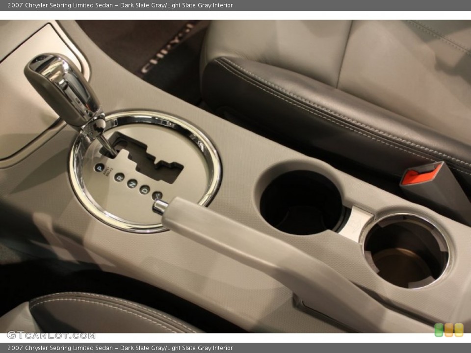 Dark Slate Gray/Light Slate Gray Interior Transmission for the 2007 Chrysler Sebring Limited Sedan #50964447