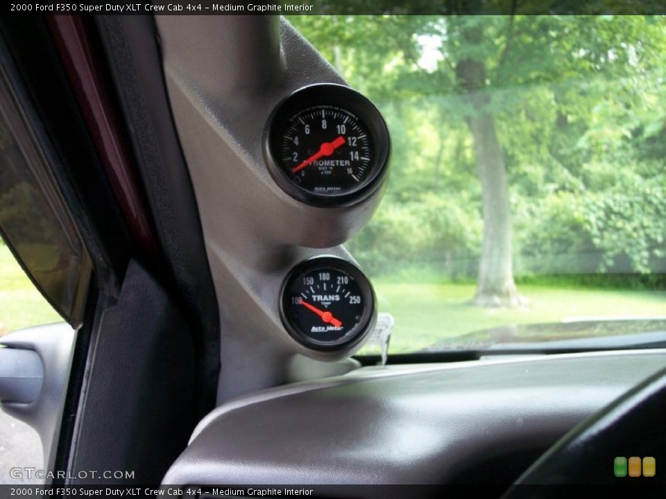 Medium Graphite Interior Gauges for the 2000 Ford F350 Super Duty XLT Crew Cab 4x4 #50969724