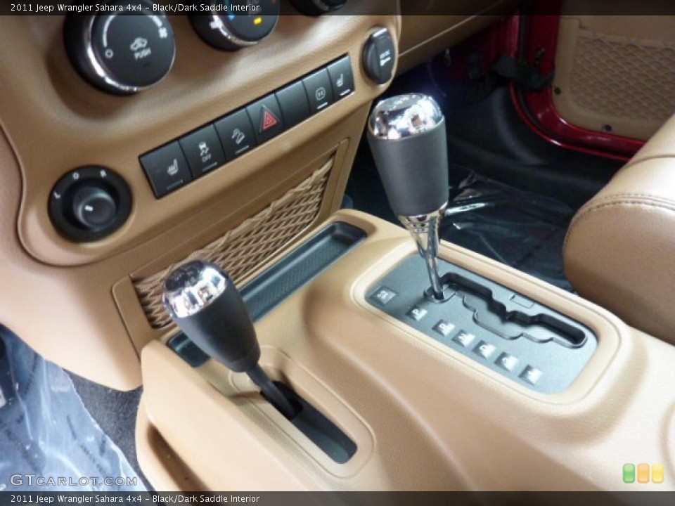 Black/Dark Saddle Interior Transmission for the 2011 Jeep Wrangler Sahara 4x4 #50971827