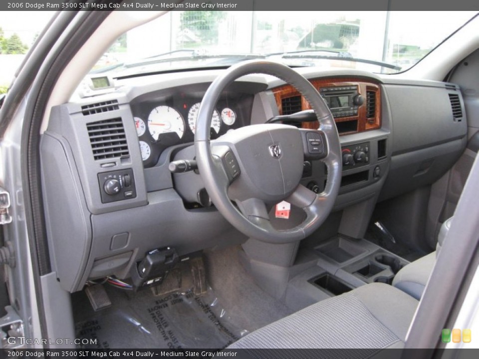 Medium Slate Gray Interior Photo for the 2006 Dodge Ram 3500 SLT Mega Cab 4x4 Dually #50972799