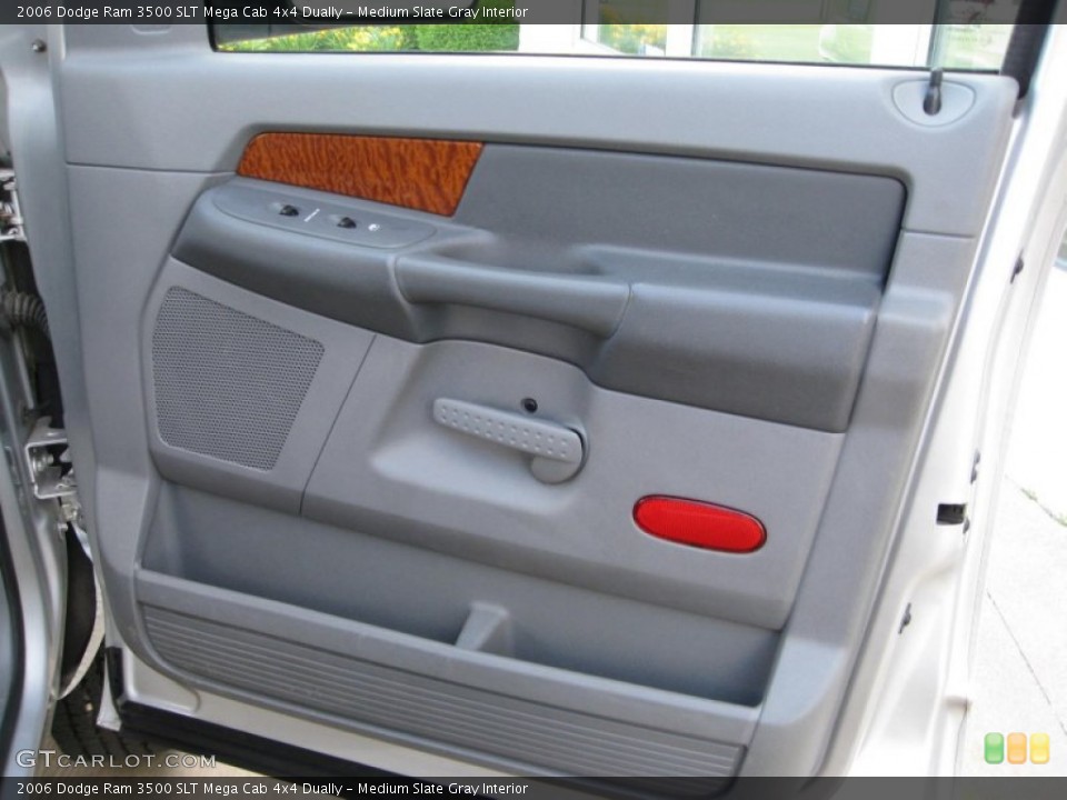 Medium Slate Gray Interior Door Panel for the 2006 Dodge Ram 3500 SLT Mega Cab 4x4 Dually #50972865