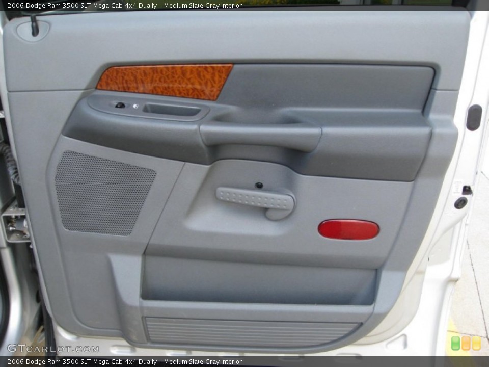 Medium Slate Gray Interior Door Panel for the 2006 Dodge Ram 3500 SLT Mega Cab 4x4 Dually #50972892