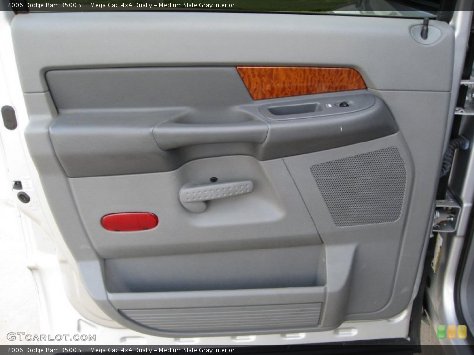 Medium Slate Gray Interior Door Panel for the 2006 Dodge Ram 3500 SLT Mega Cab 4x4 Dually #50972919