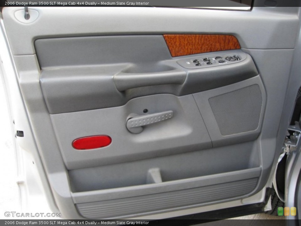 Medium Slate Gray Interior Door Panel for the 2006 Dodge Ram 3500 SLT Mega Cab 4x4 Dually #50972931