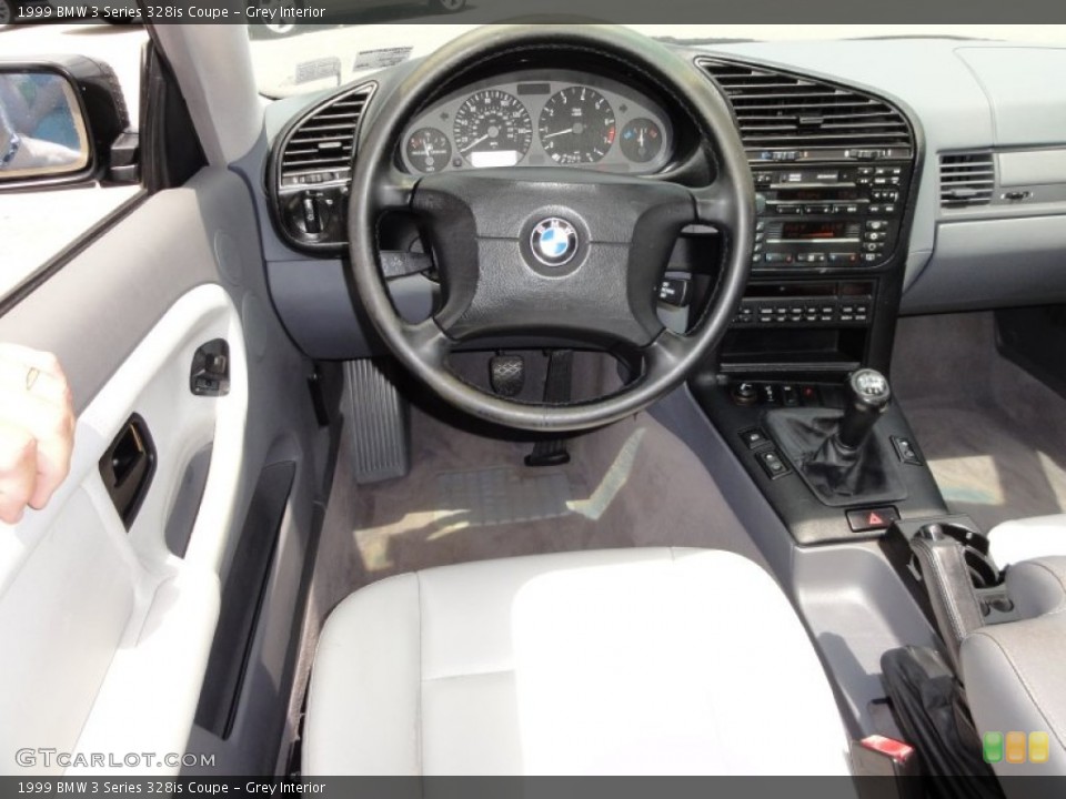 Grey Interior Dashboard for the 1999 BMW 3 Series 328is Coupe #50975661