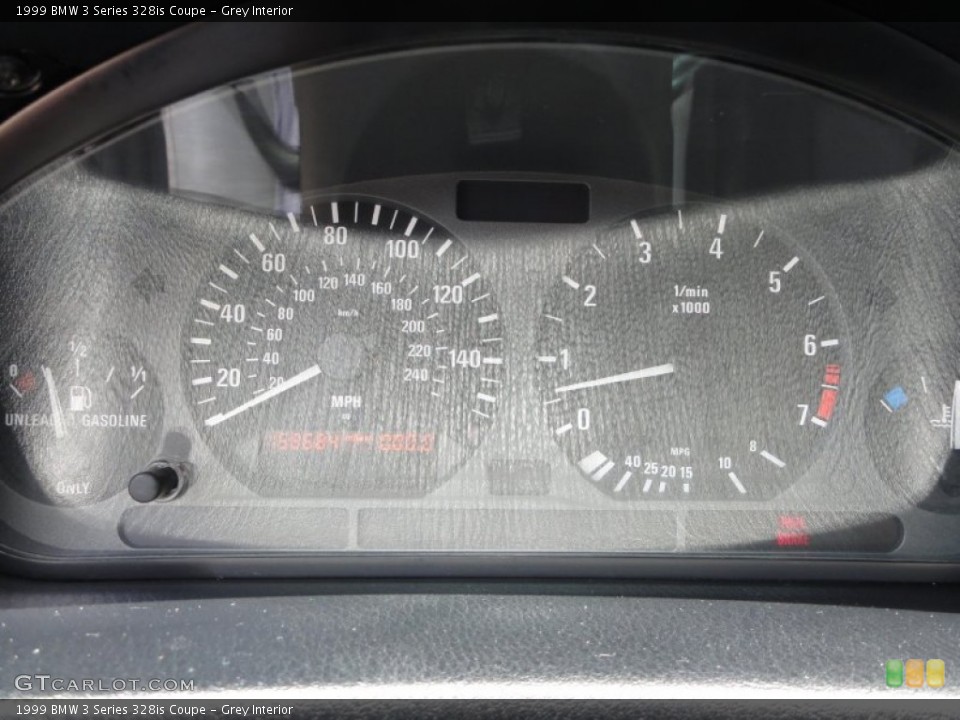 Grey Interior Gauges for the 1999 BMW 3 Series 328is Coupe #50975733