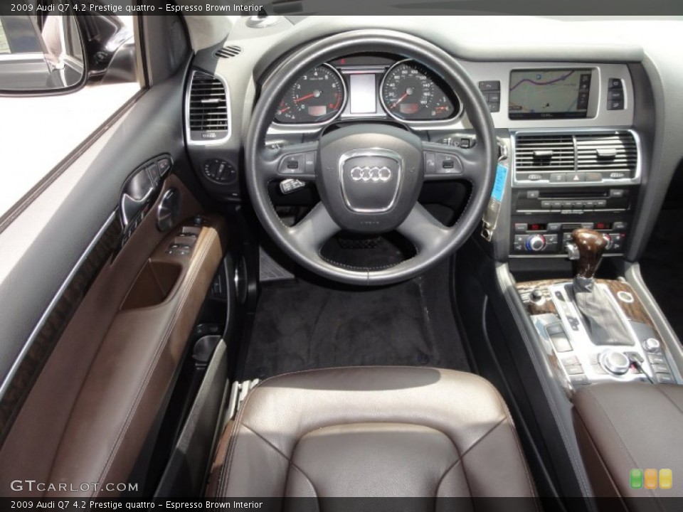 Espresso Brown Interior Photo for the 2009 Audi Q7 4.2 Prestige quattro #50976324