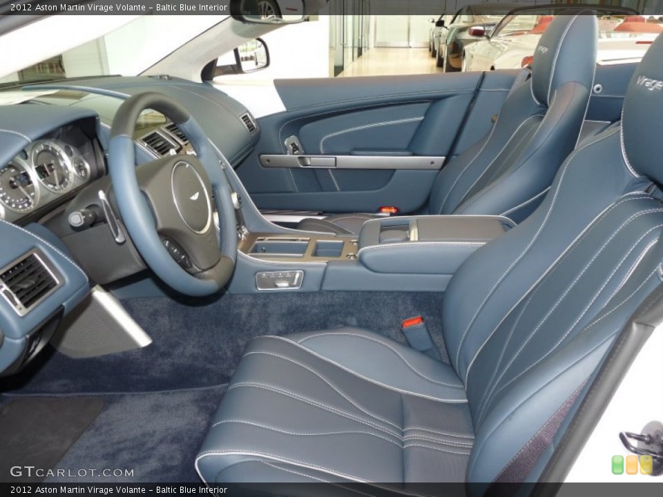 Baltic Blue Interior Photo for the 2012 Aston Martin Virage Volante #50977032