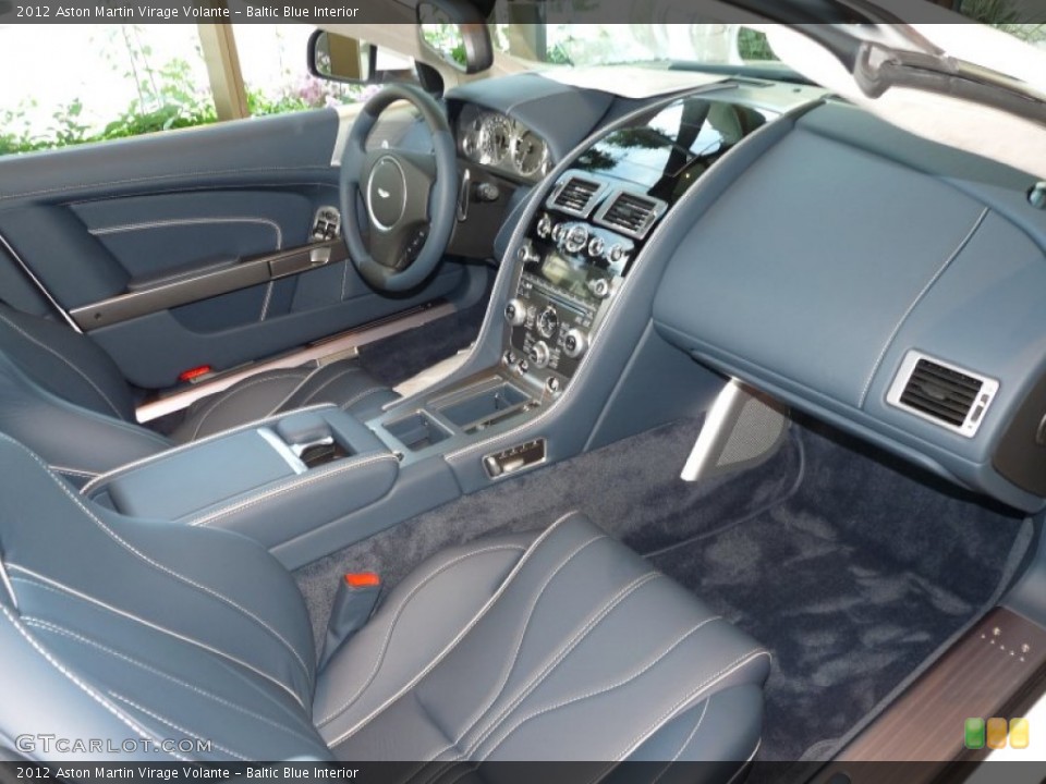 Baltic Blue Interior Dashboard for the 2012 Aston Martin Virage Volante #50977077