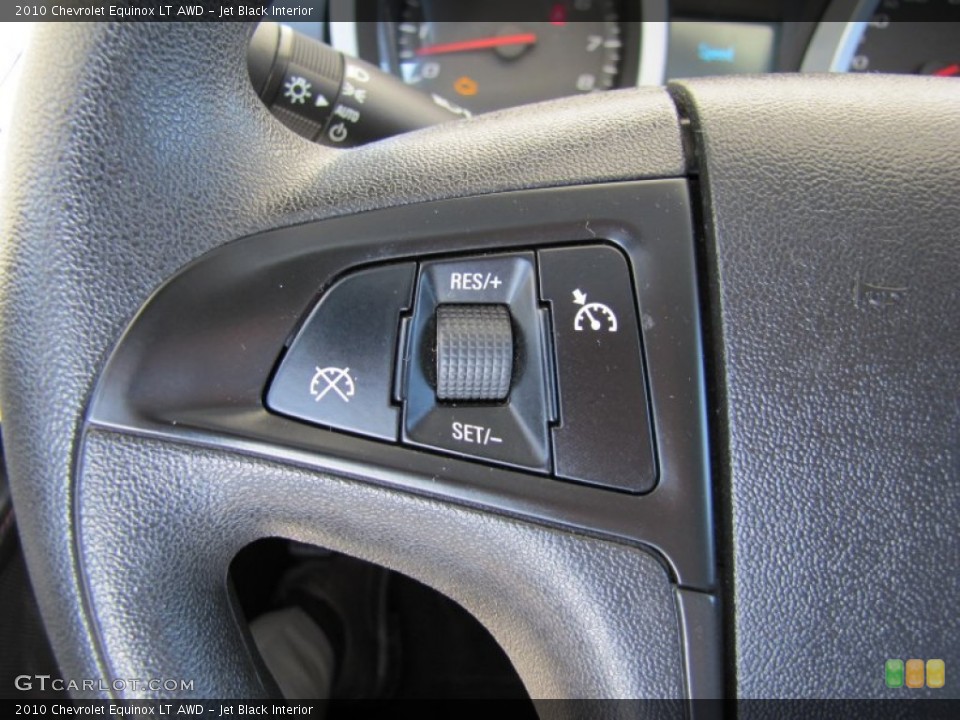 Jet Black Interior Controls for the 2010 Chevrolet Equinox LT AWD #50982024