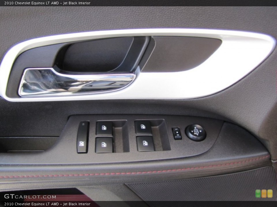 Jet Black Interior Controls for the 2010 Chevrolet Equinox LT AWD #50982045