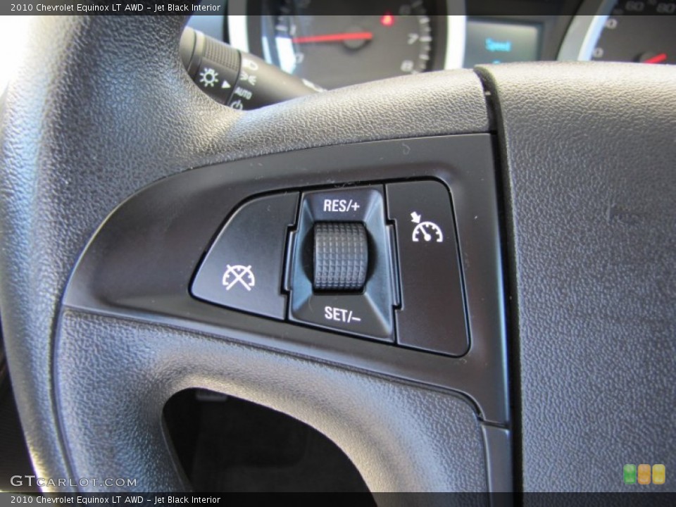 Jet Black Interior Controls for the 2010 Chevrolet Equinox LT AWD #50982594