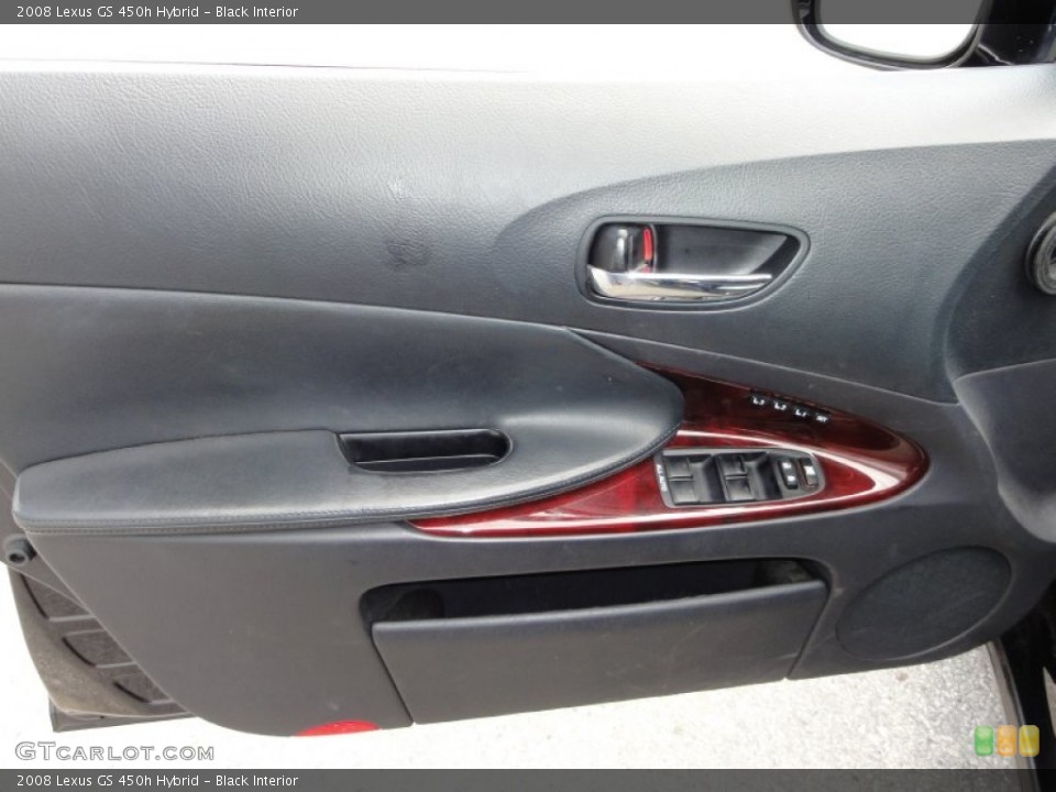 Black Interior Door Panel for the 2008 Lexus GS 450h Hybrid #50985309